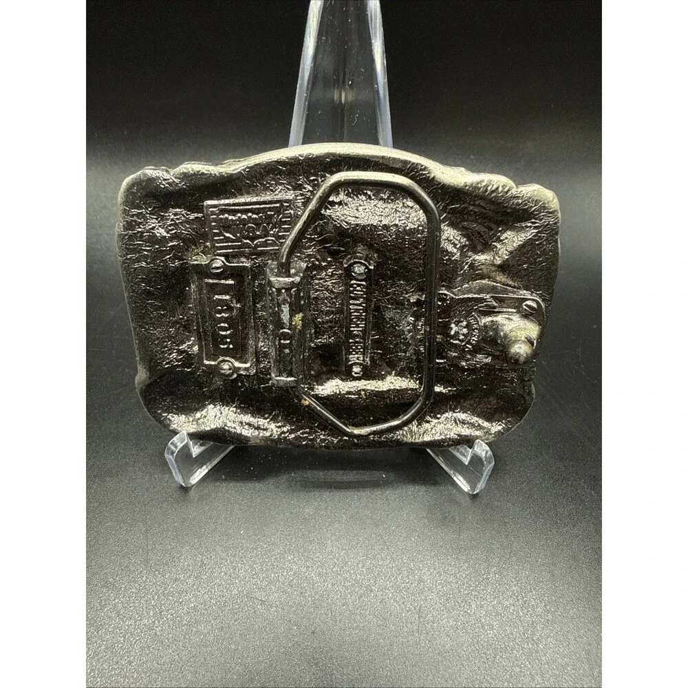 Vintage 1986 Volunteer Firefighter Belt Buckle Fire Rescue Fire Department USA